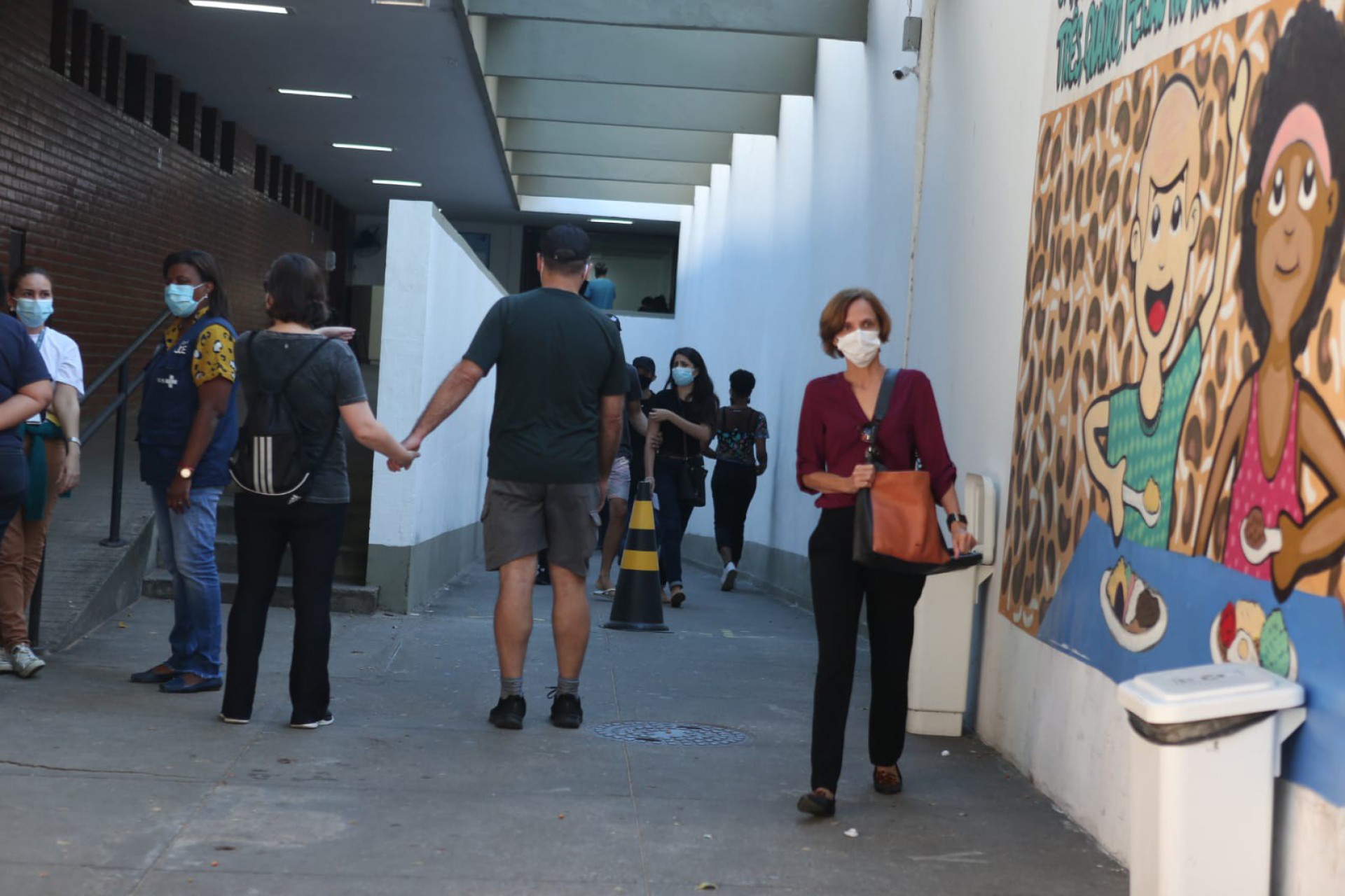 Vacinação no posto Heitor Beltrão, na Tijuca, Zona Norte do Rio - Cleber Mendes/Agência O DIA