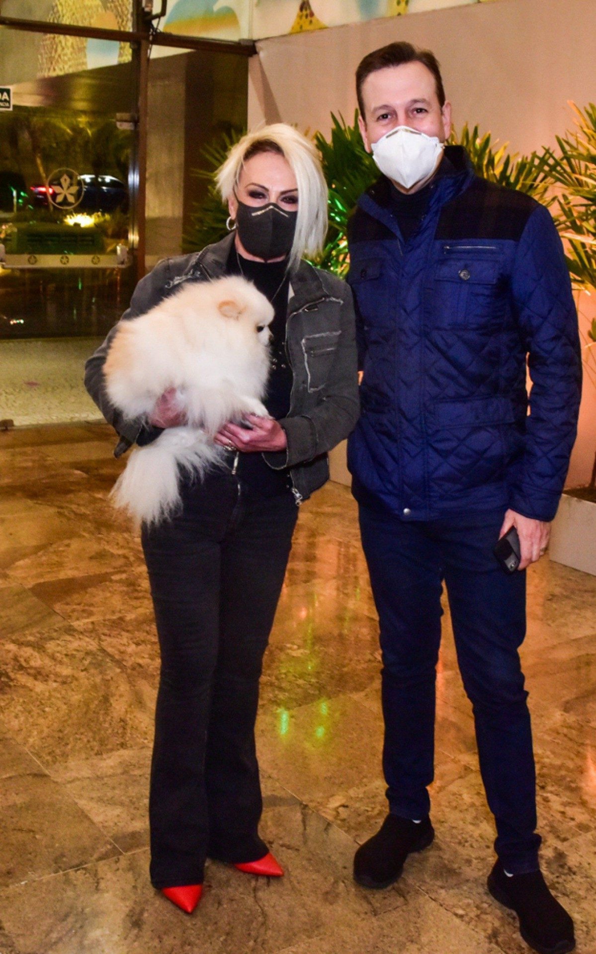 Ana Maria Braga e Celso Zucatelli