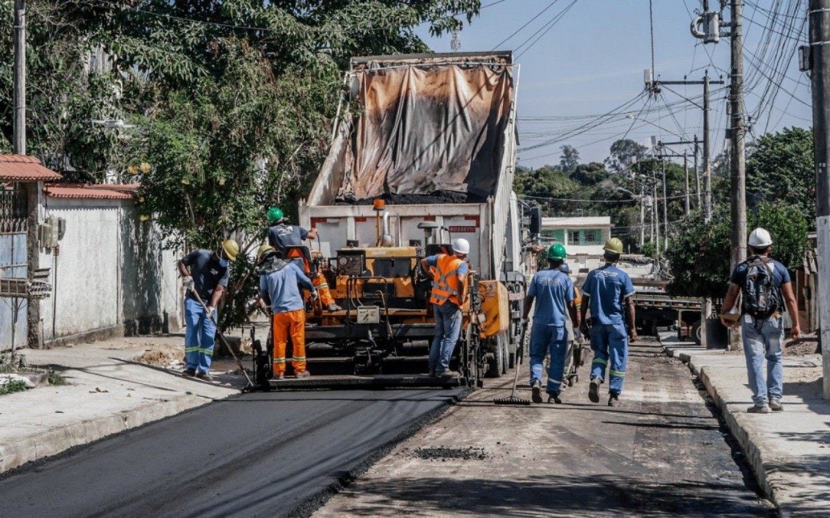 Prefeitura dá início às obras de pavimentação em ruas do bairro Ampliação - Foto: Divulgação