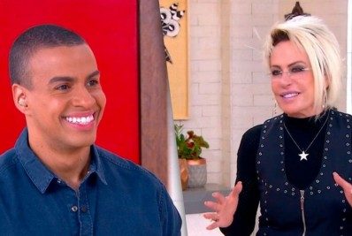 Vídeo! Ana Maria Braga dá cantada em repórter ao vivo: 'É um gato'