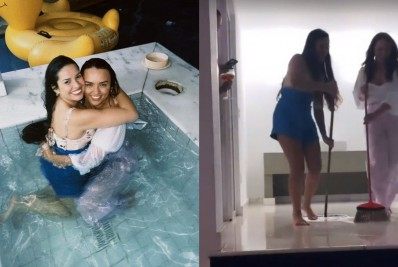 Juliette esquece hidromassagem ligada, alaga mansão e recebe ajuda de Rafa Kalimann