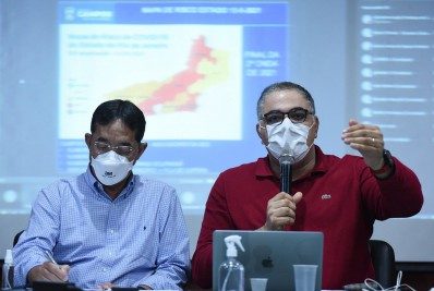 Campos retorna à Fase Amarela após presença da variante Delta, alta de internações em UTI e casos de Covid-19