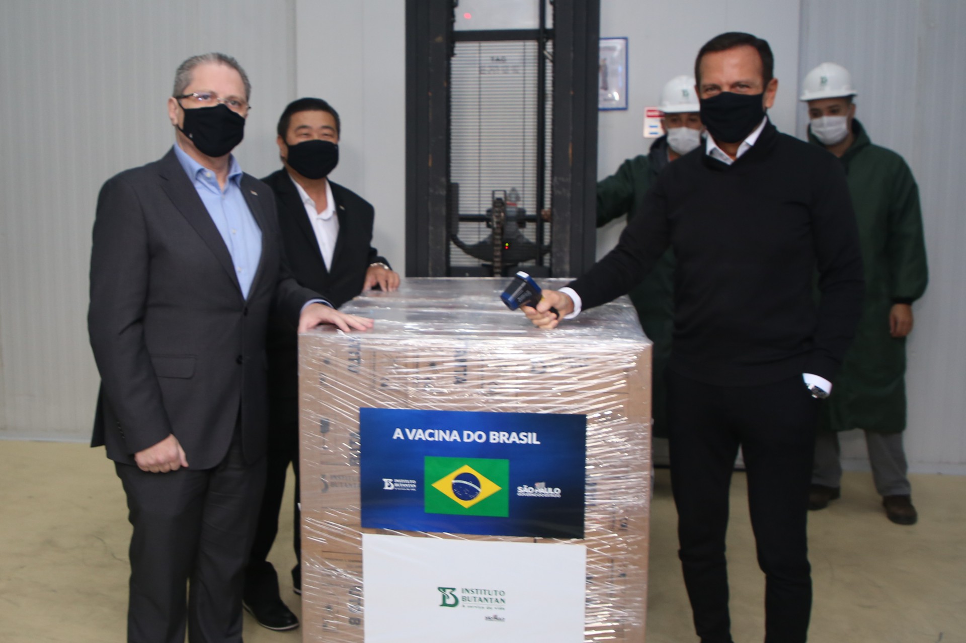 Butantan entrega mais dois milh&otilde;es de doses da Coronavac ao Minist&eacute;rio da Sa&uacute;de