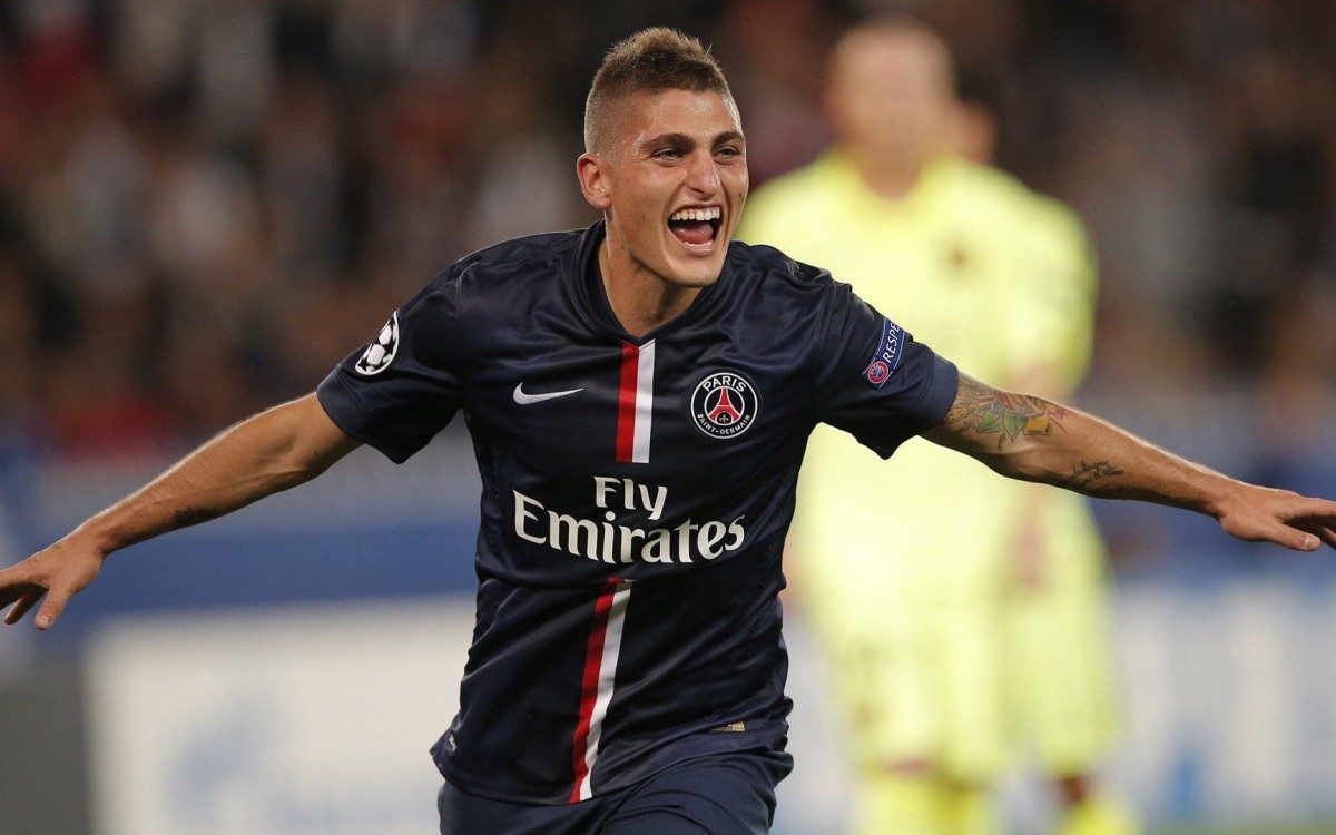 Marco Verratti, volante do PSG e da sele&ccedil;&atilde;o italiana