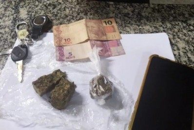 Cardoso Moreira: 29° BPM apreende maconha com motorista