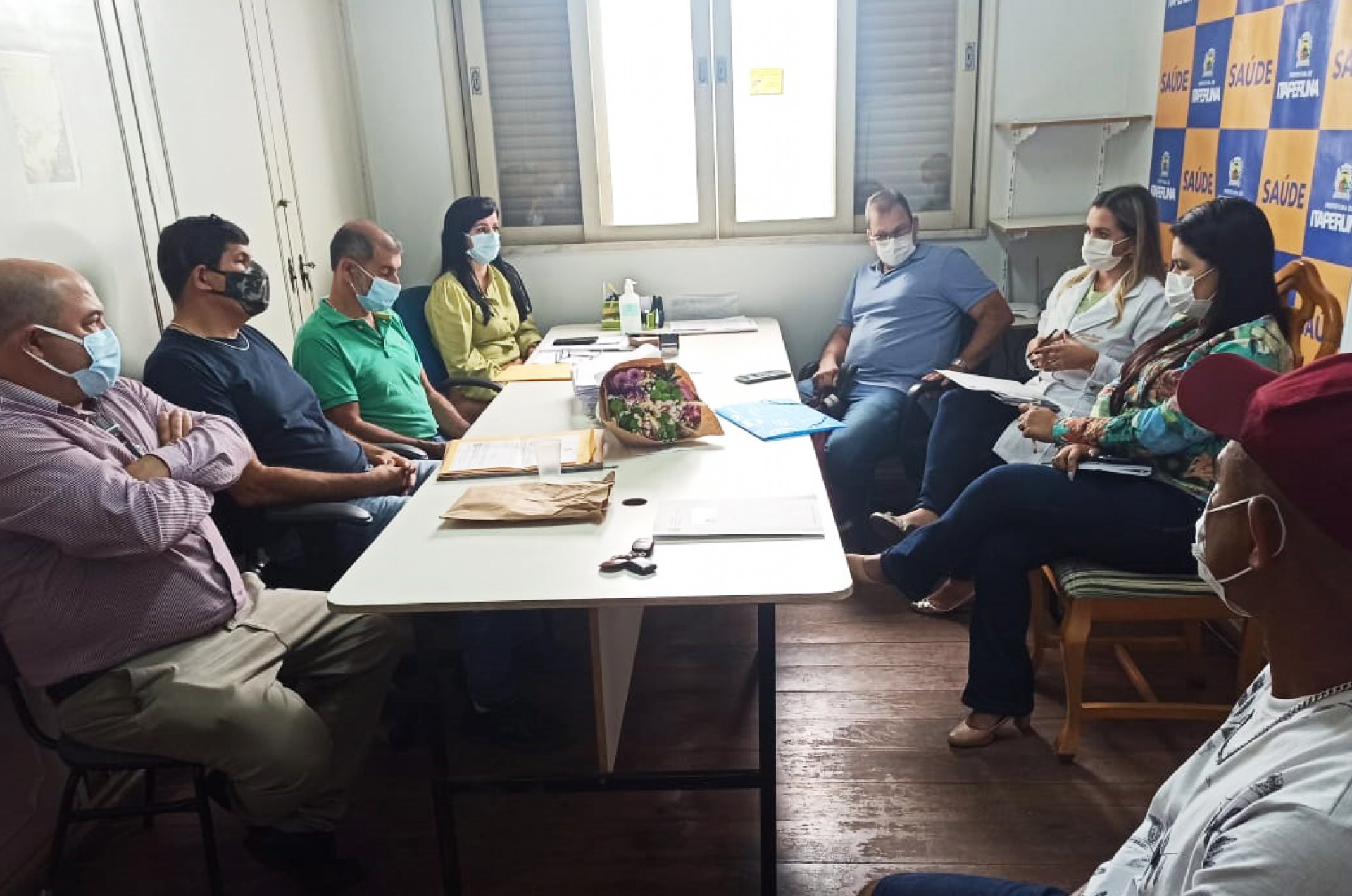 Secretaria Municipal de Sa&uacute;de promove reuni&atilde;o com condutores de ambul&acirc;ncia