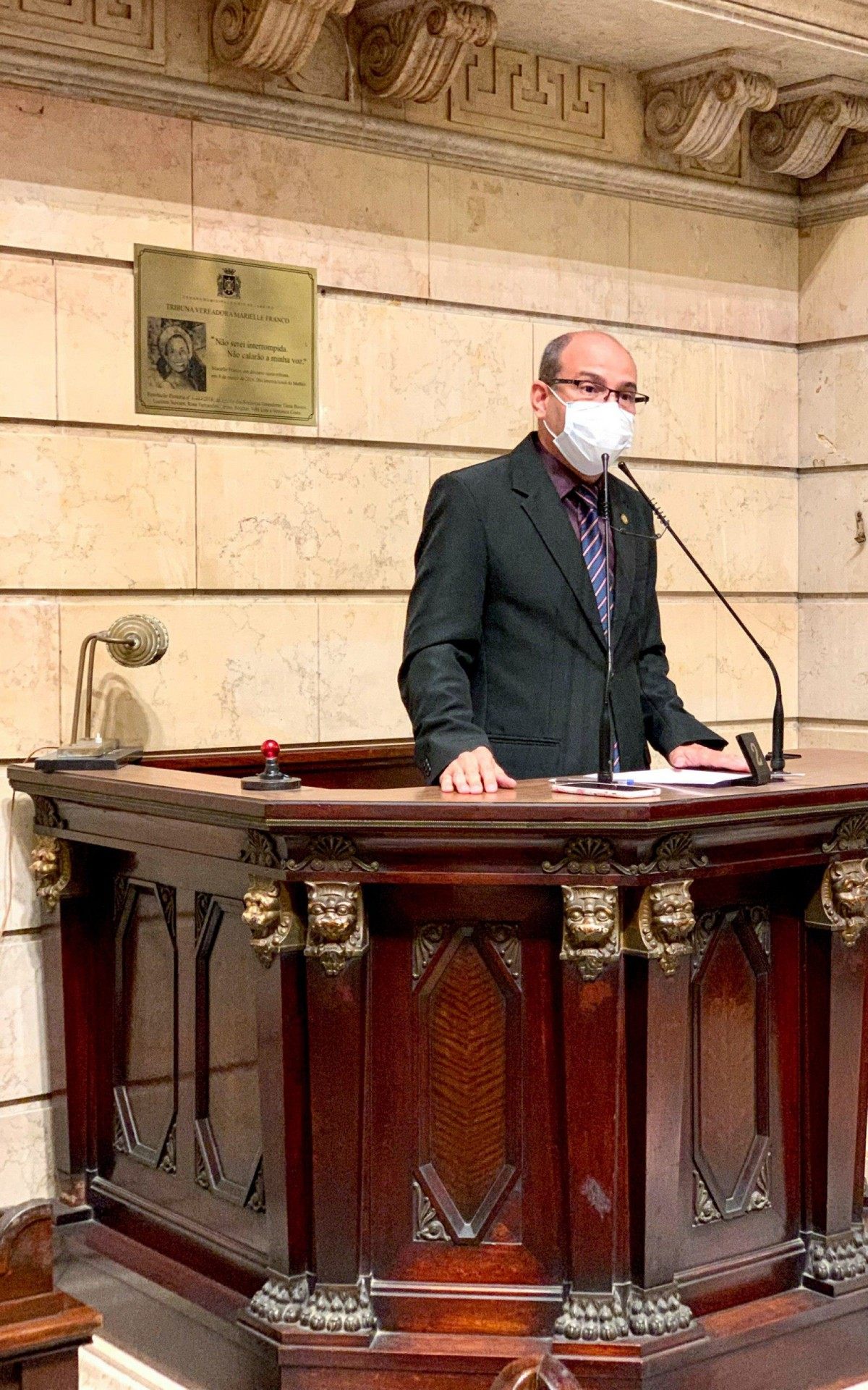 Vereador Jones Moura &eacute; autor do projeto que autoriza o uso de armas de fogo por guardas municipais