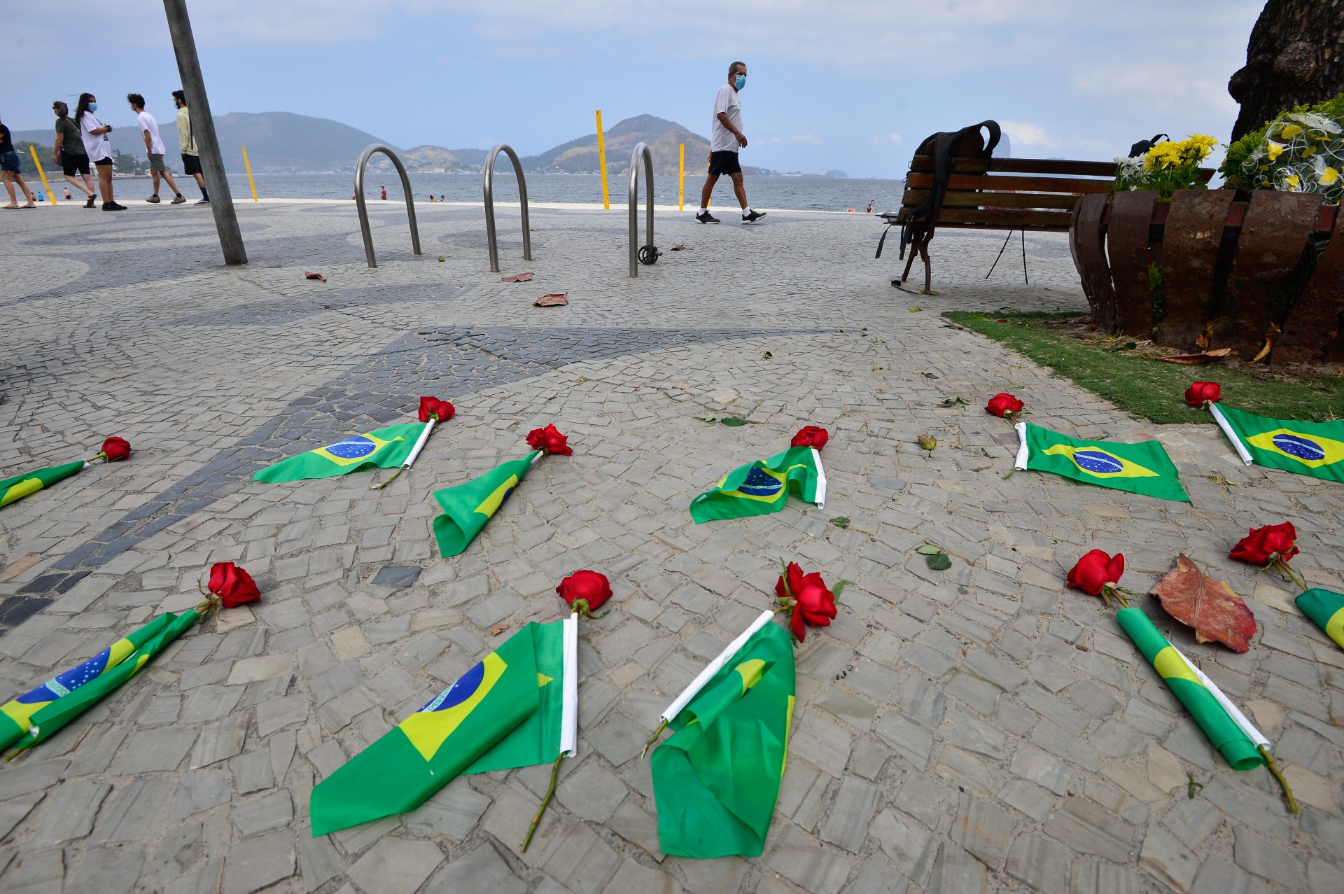 ONG Rio da Paz fez ato em mem&oacute;ria &agrave; ju&iacute;za Patr&iacute;cia Acioli  - Fabio Costa/Agencia O Dia