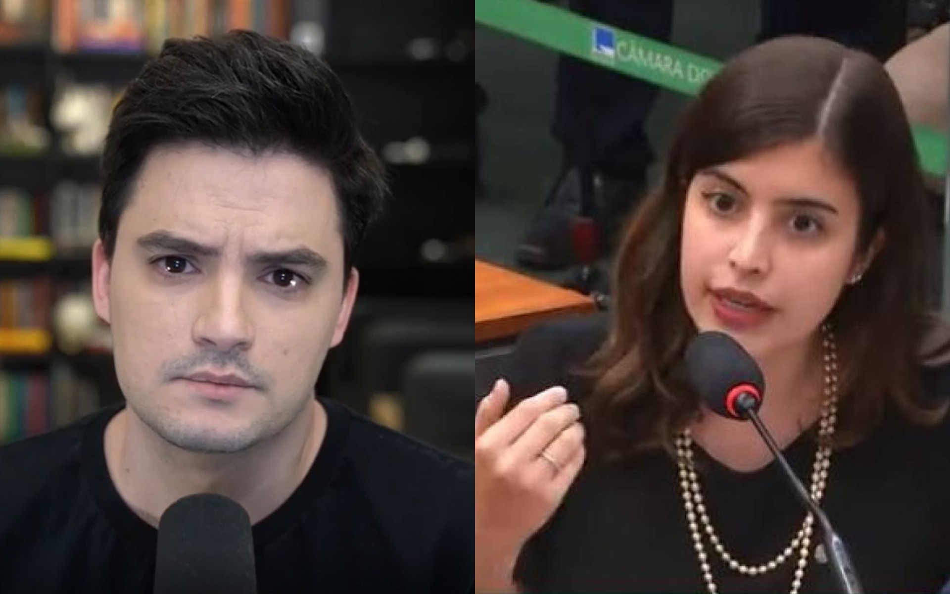 Felipe Neto troca farpas com Tabata Amaral ap&oacute;s post de humorista: 'Dia do ju&iacute;z'