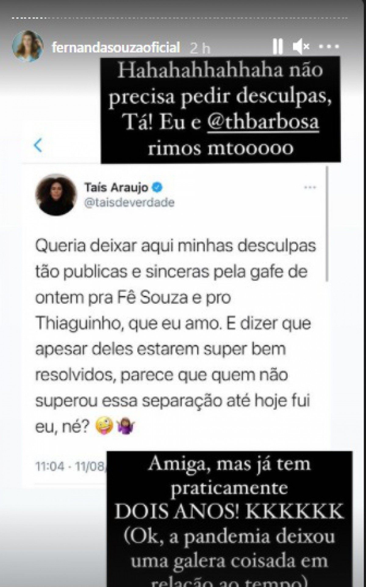 Print de Fernanda Souza