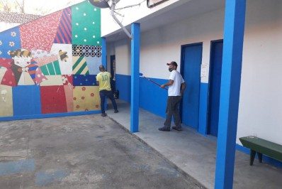 Itaperuna realiza pintura e benfeitorias em escolas