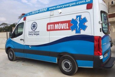 Veículos do Hospital Regional Darcy Vargas foram reformados