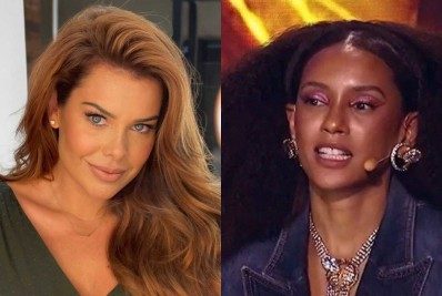 Fernanda Souza reage a gafe de Taís Araújo no 'The Masked Singer': 'Rimos muito'