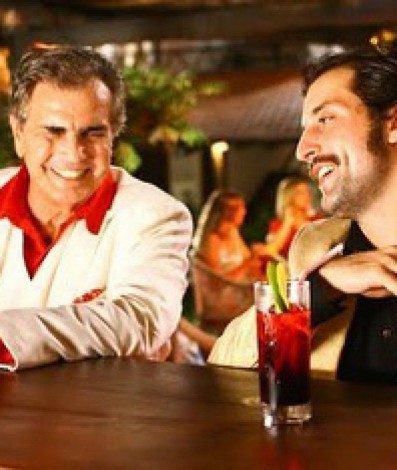 Gregorio Duvivier e Tarcísio Meira - Reprodução