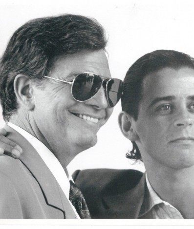 Novela Araponga 1990. Tarcisio Meira e o ator Taumaturgo Ferreira
 - Arquivo O Dia