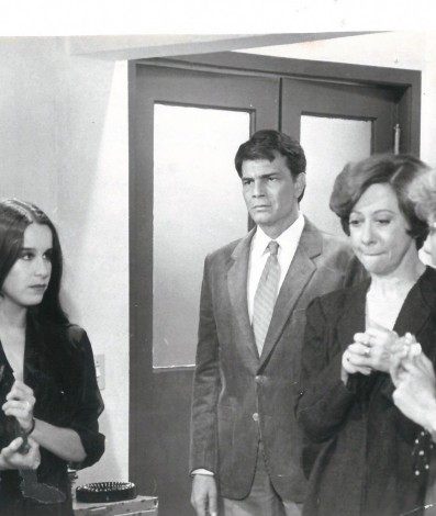 Tarcisio Meira durante a novela Guerra dos Sexos Dezembro de 1983 - Arquivo O Dia