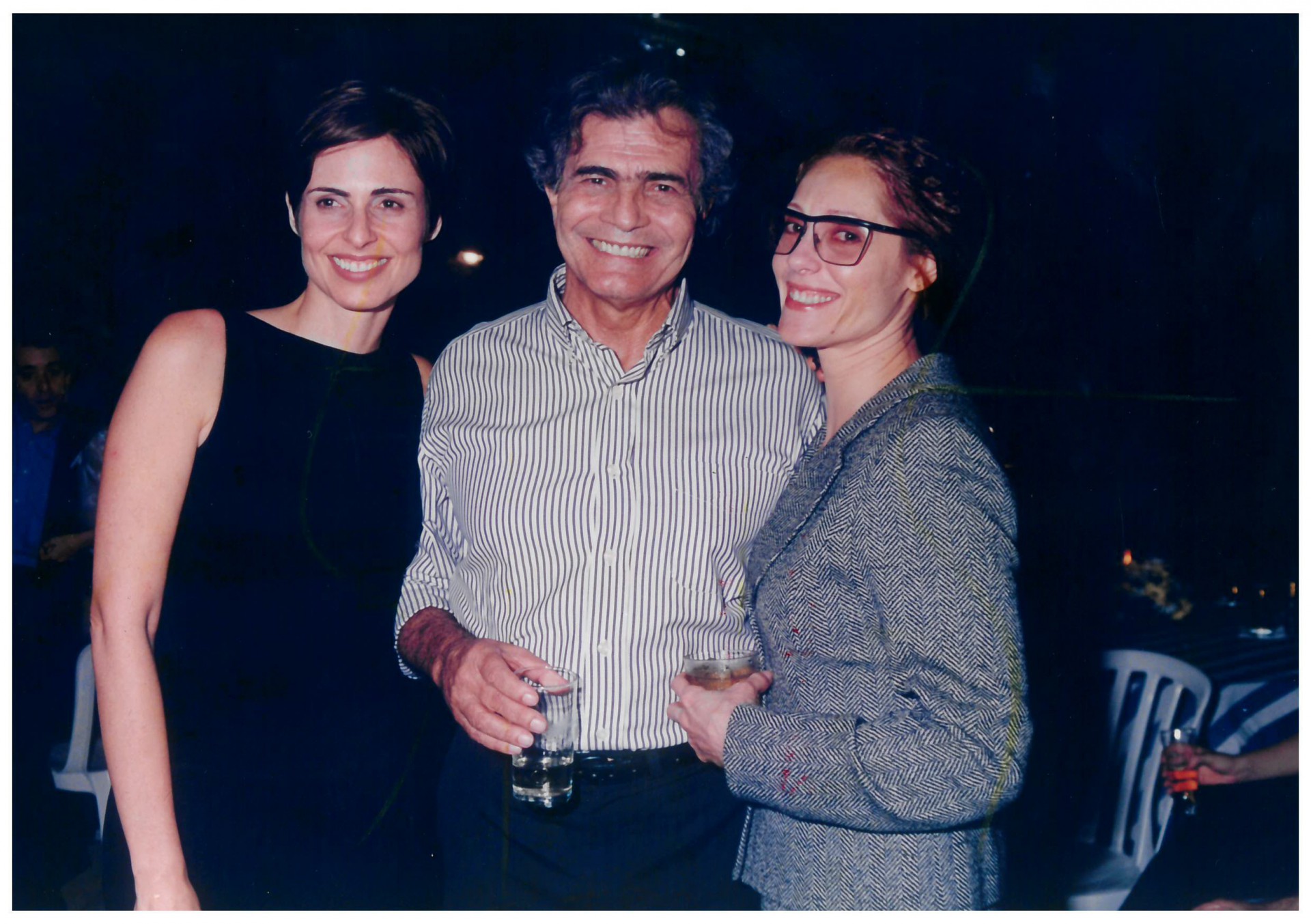 Tarcisio Meira e as atrizes Silvia Pfeifer e Cristiane Torloni 01/081998 - Arquivo O Dia