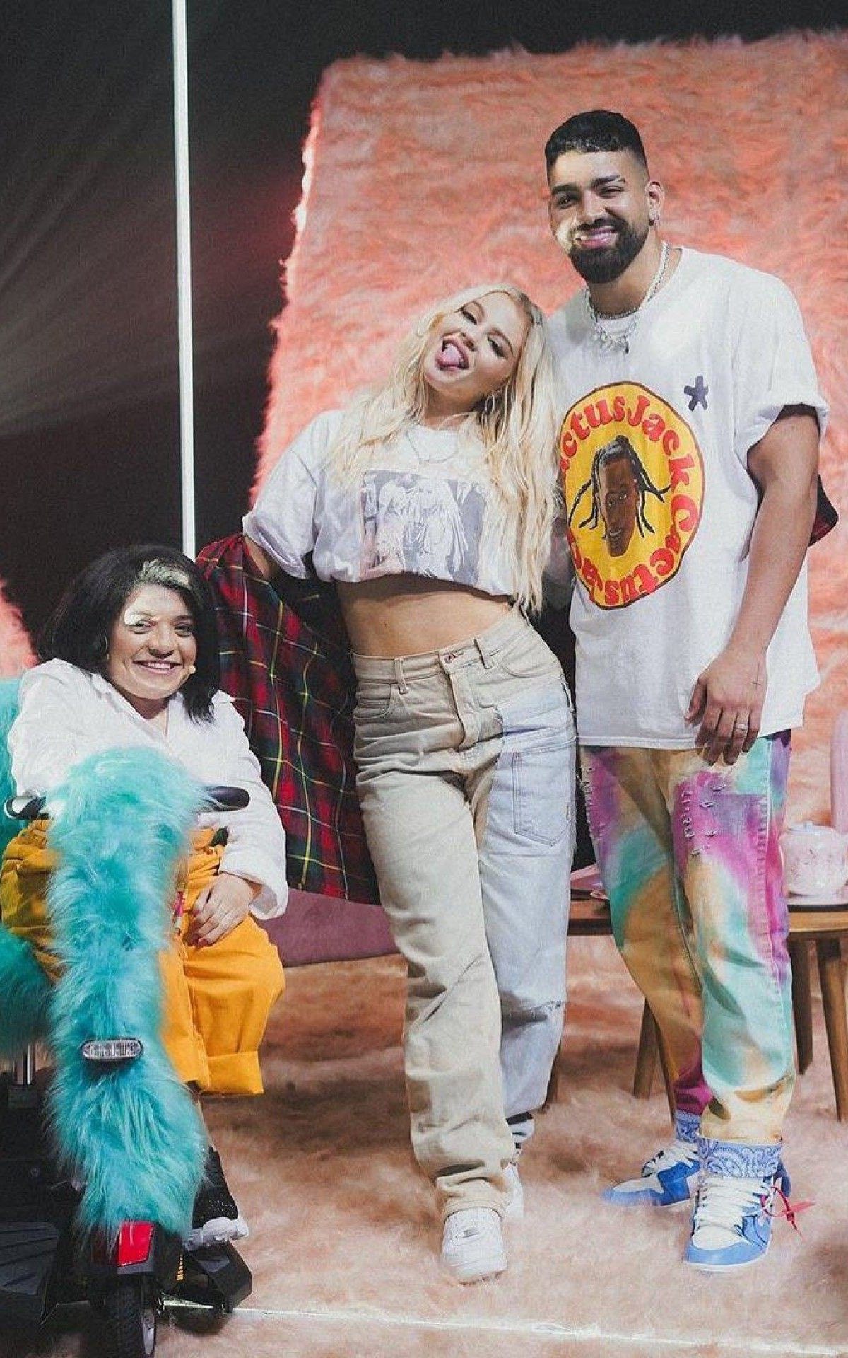 Pequena Lo, Lu&iacute;sa Sonza e Dilsinho