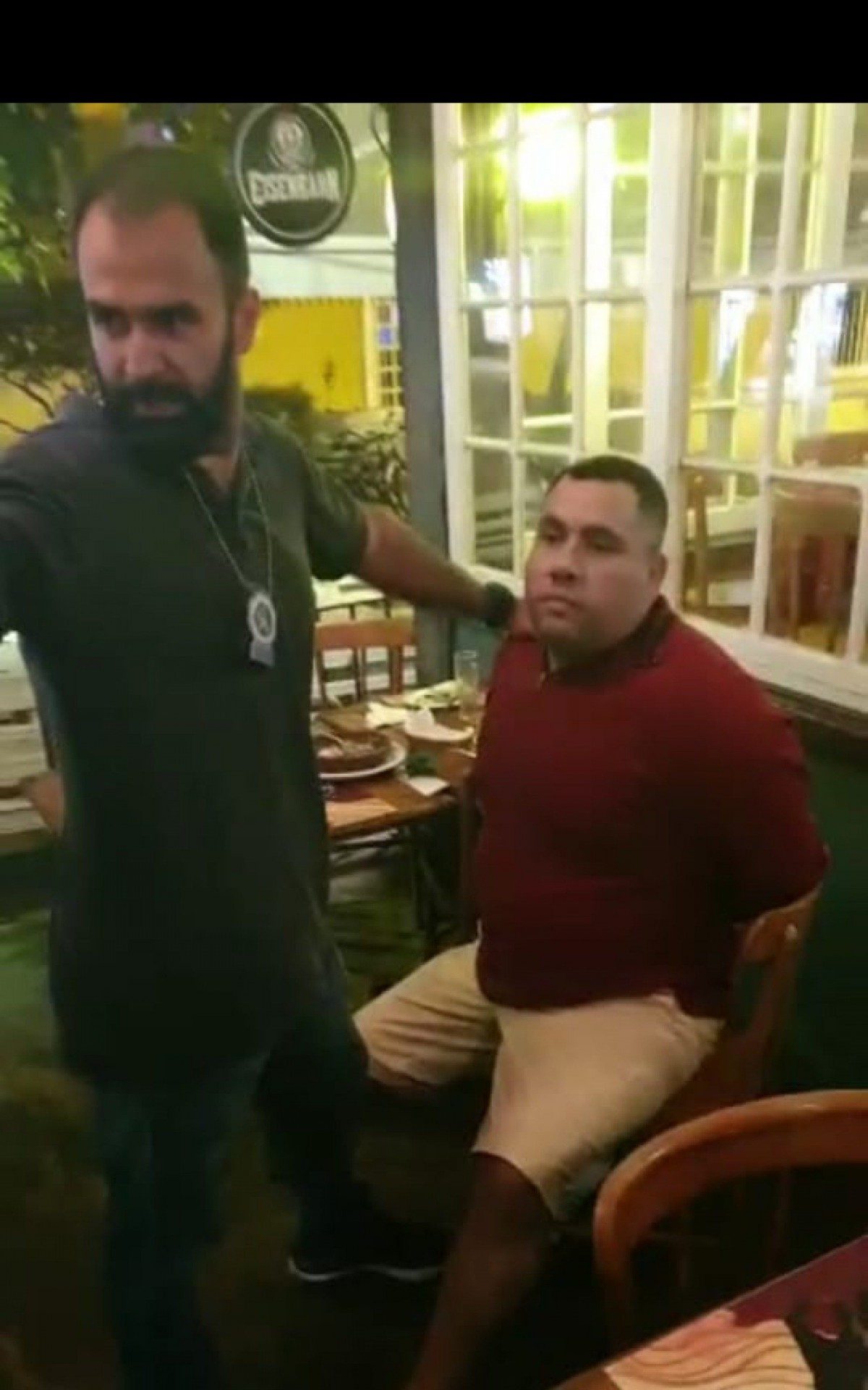 Diogo de Moura Resende, o 'Gordo do Parque União', foi preso em um restaurante em Búzios, na Região dos Lagos
