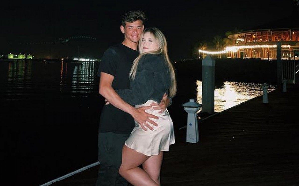 Marina Liberato e o namorado, Felipe Lessa