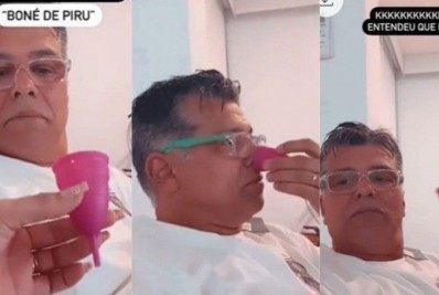 Filha de Maurício Mattar mostra coletor menstrual ao pai: 'Estava na perereca?'