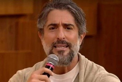 Marcos Mion chora ao aparecer na Globo pela primeira vez como apresentador da emissora