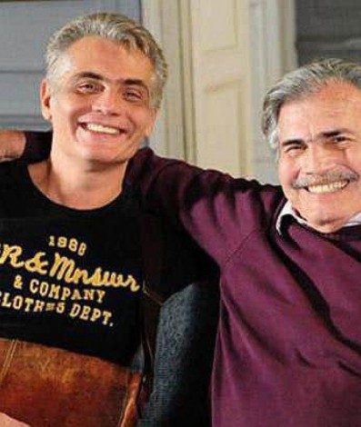 Tarcísio Meira e o filho - Reprodução/Instagram