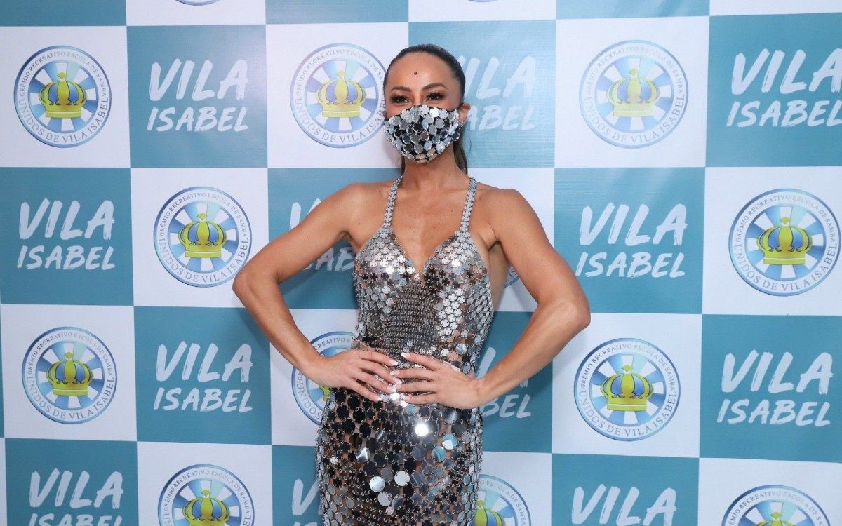 AGN_2190397 - Rio de Janeiro, BRASIL  -  Sabrina Sato &eacute; coroada Rainha de Bateria da escola de samba Unidos de Vila Isabel para o Carnaval de 2022

Pictured: Sabrina Sato

AgNews 13 AGOSTO 2021 

BYLINE MUST READ: Daniel Pinheiro / AgNews

Xico Silva
telefone: (21) 98240-2501
email: agnews.fotografia@gmail.com
      Caption