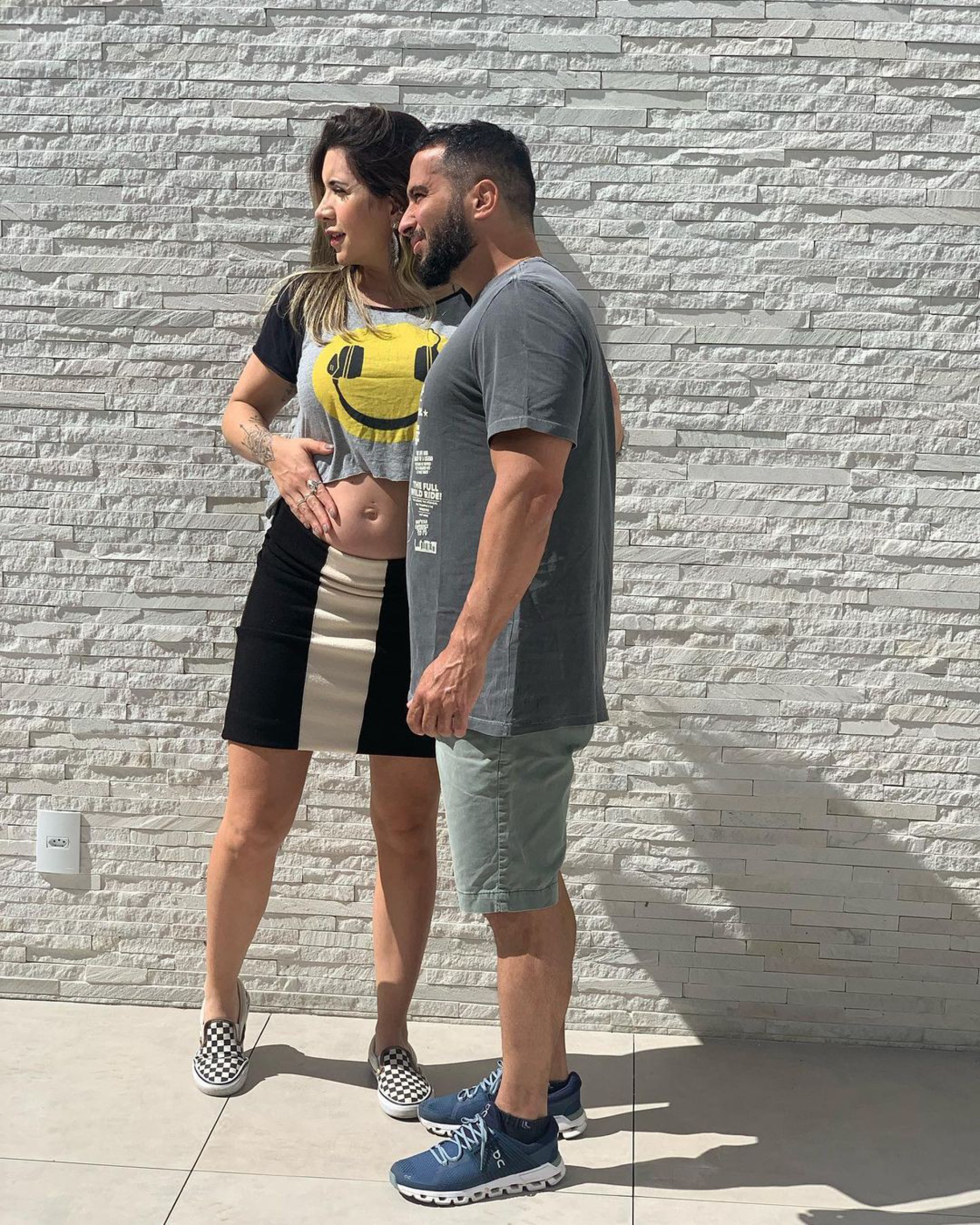 Nahaty Mello estava gr&aacute;vida de seis meses - Reprodu&ccedil;&atilde;o/Instagram