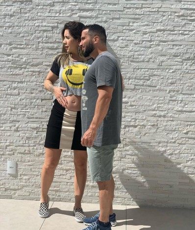 Nahaty Mello estava gr&aacute;vida de seis meses - Reprodu&ccedil;&atilde;o/Instagram