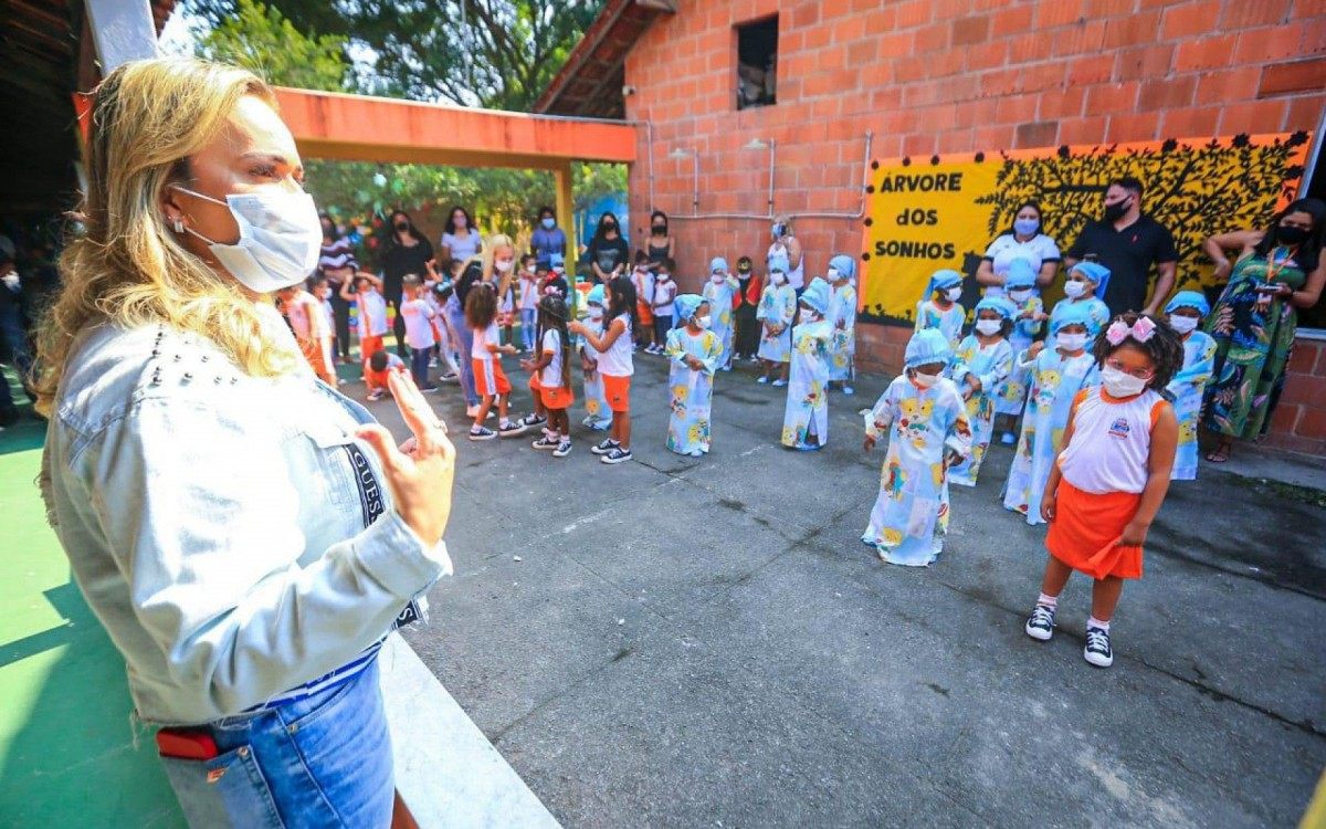 A deputada federal Daniela do Waguinho destacou a import&acirc;ncia do trabalho com as crian&ccedil;as