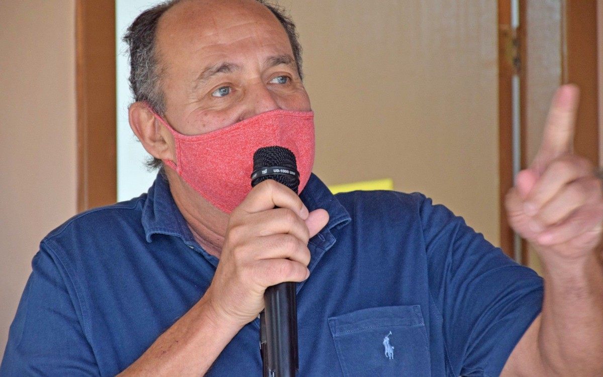 Deputado Eurico em seu discurso