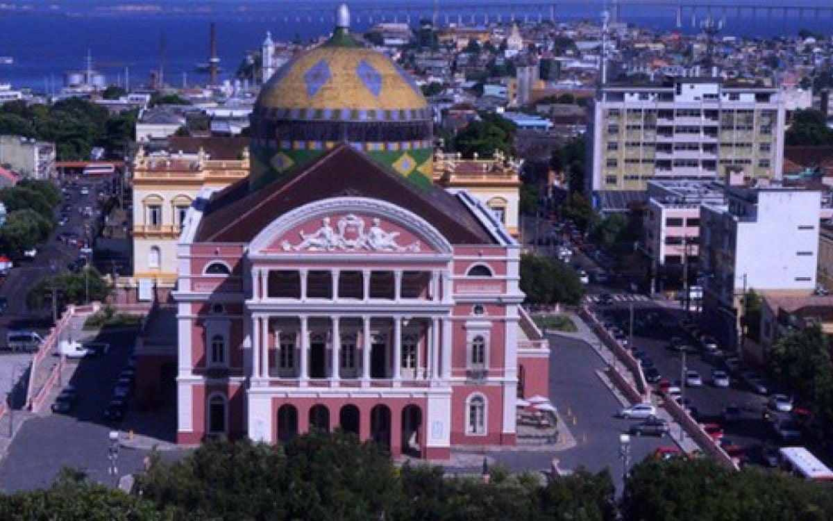 Parte do Centro Histórico de Manaus - Reprodução