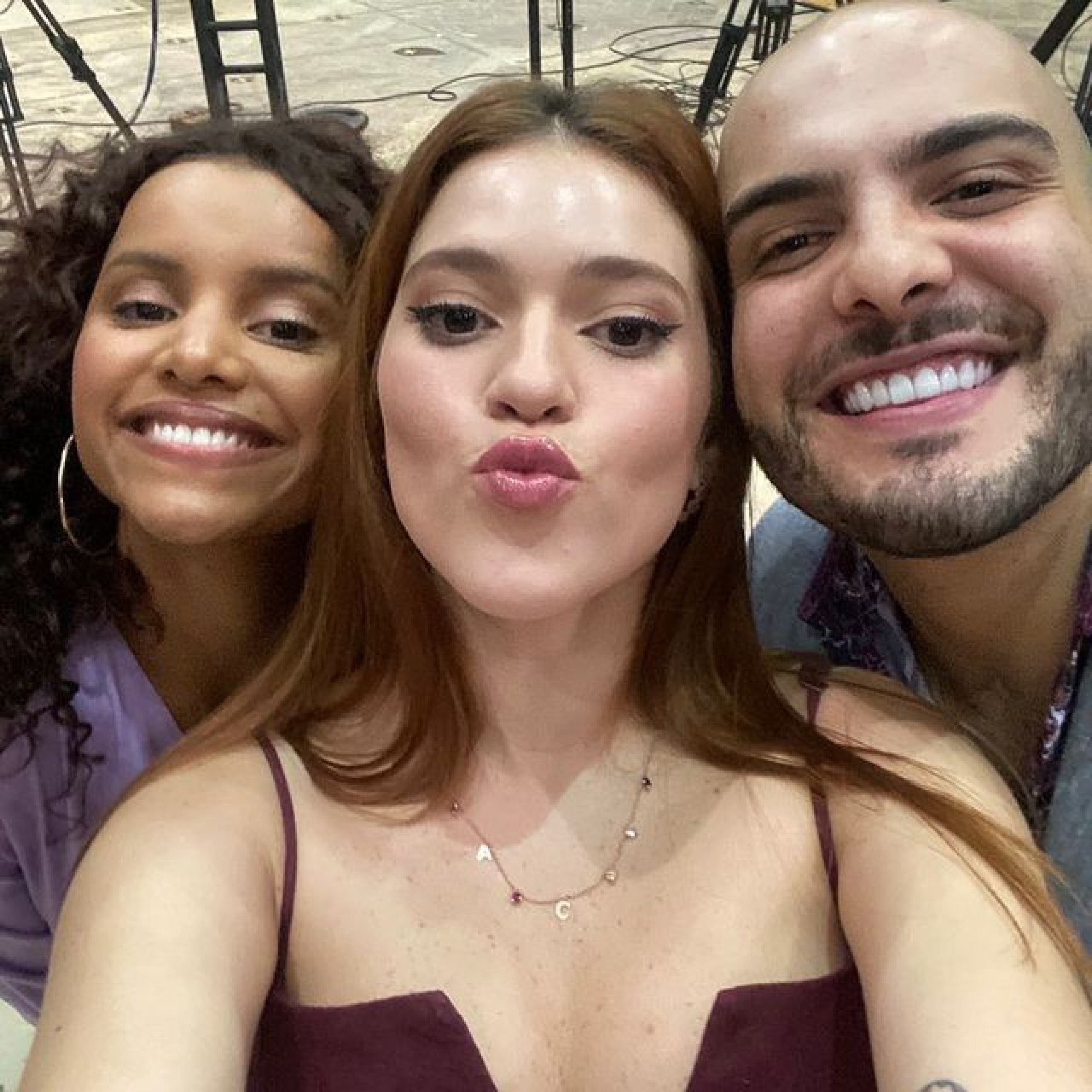 Os ex-participantes do 'BBB18' Gleici, Ana Clara e Mahmoud - Reprodução/Instagram