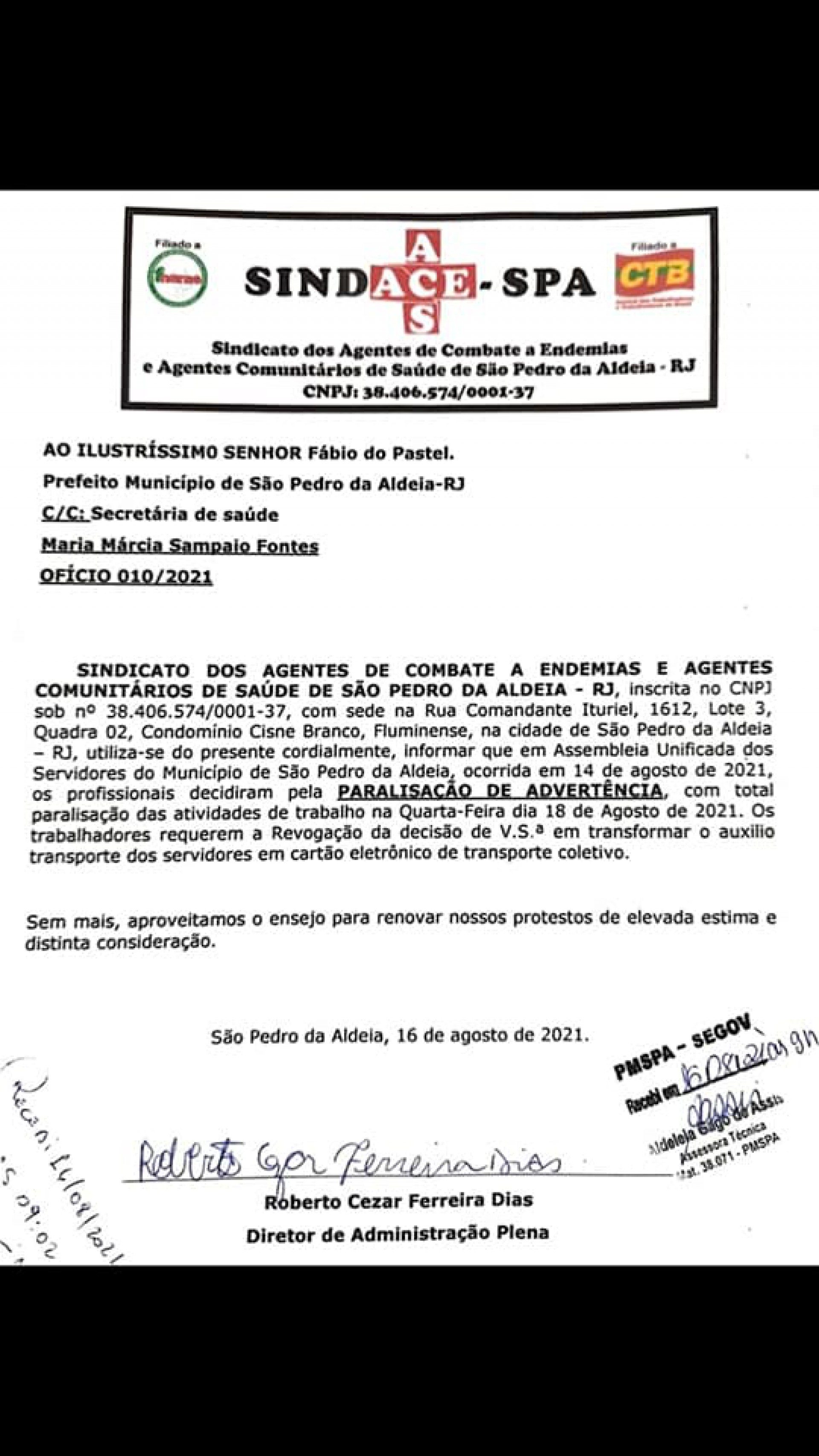 A mudança não foi anunciada com antecipação, discutida com a câmara e nem com os sindicatos e isso tem gerado revolta por parte dos beneficiários - Laís Vargas (RC24h)