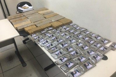 Homem é preso com grande quantidade de drogas em Petrópolis