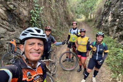 Cinco ciclistas de MTB do Noroeste Fluminense cumprem desafio de 200 km