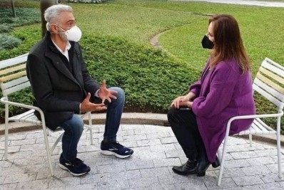 No 'Fantástico', Tarcisinho diz que Glória Menezes deve ter alta hoje