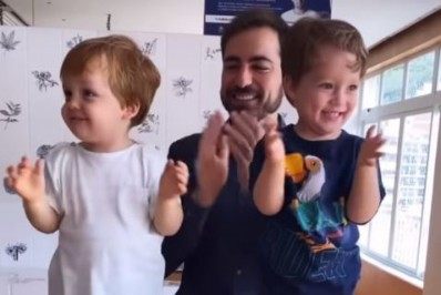 Vídeo! Caçula de Paulo Gustavo completa dois aninhos nesta segunda