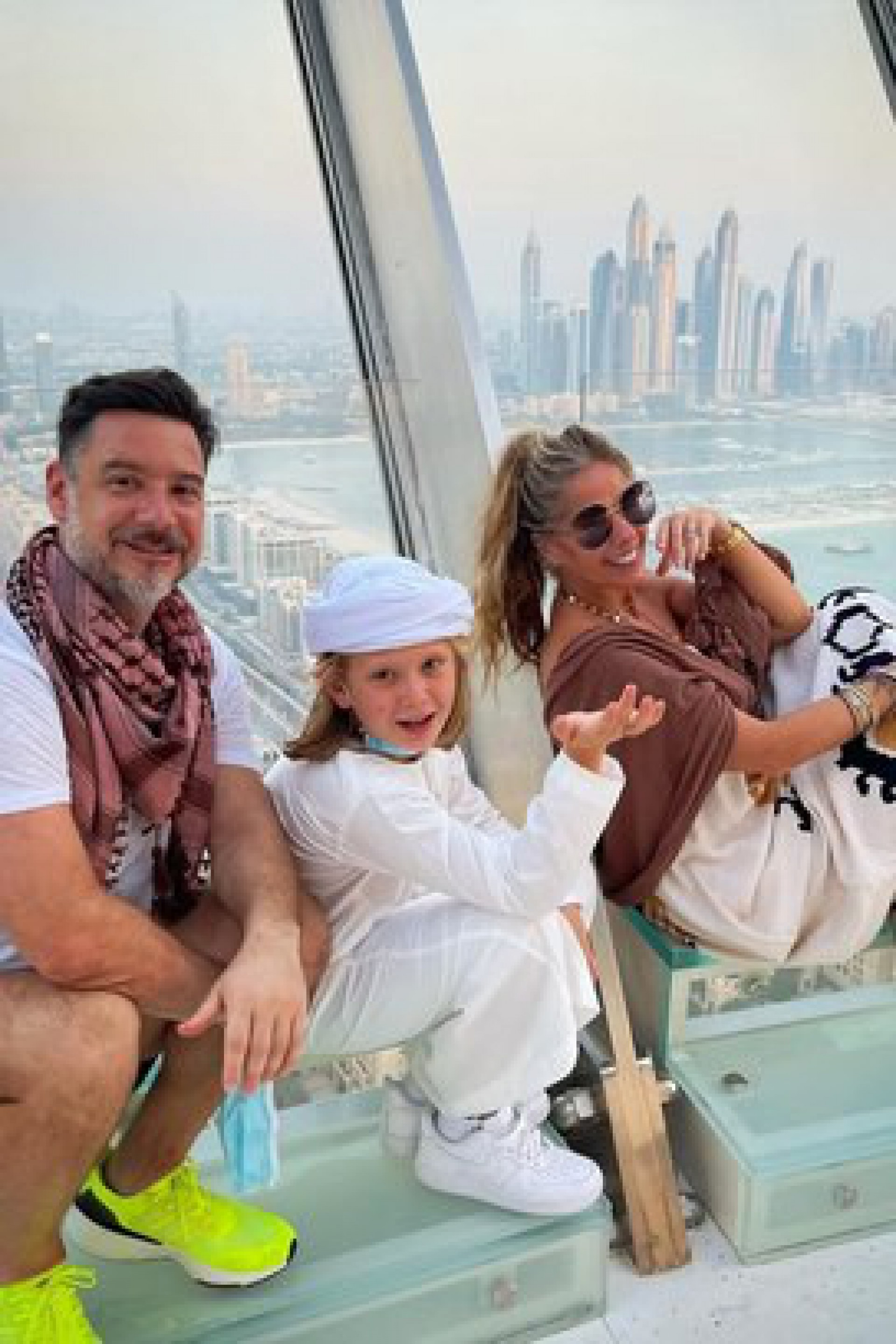 Adriane Galisteu curte férias em Dubai com a família - Reprodução/Instagram