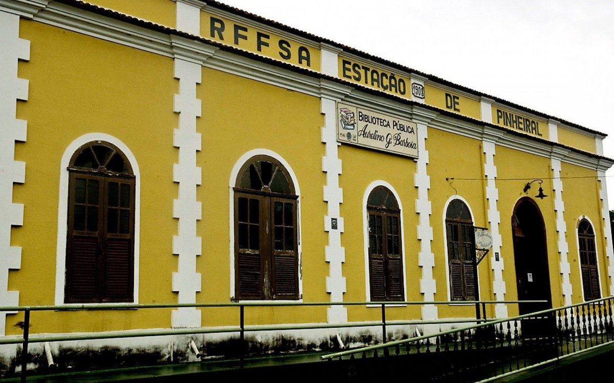 Especial Turismo RJ + Perto - Antiga esta&ccedil;&atilde;o de trem de Pinheiral