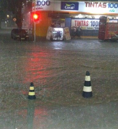 Temporal causa transtornos em Volta Redonda, Sul do Rio e Costa Verde