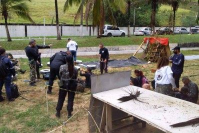 Agentes da Guarda Ambiental e de Trânsito de Saquarema recebem treinamento de resgate