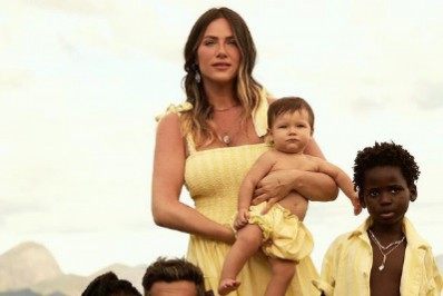 Giovanna Ewbank e Bruno Gagliasso postam foto fofa com os filhos