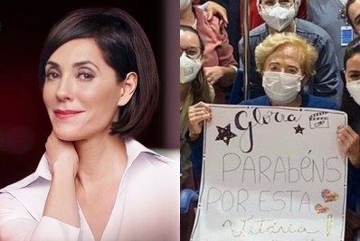 Christiane Torloni envia recado para Glória Menezes após alta hospitalar