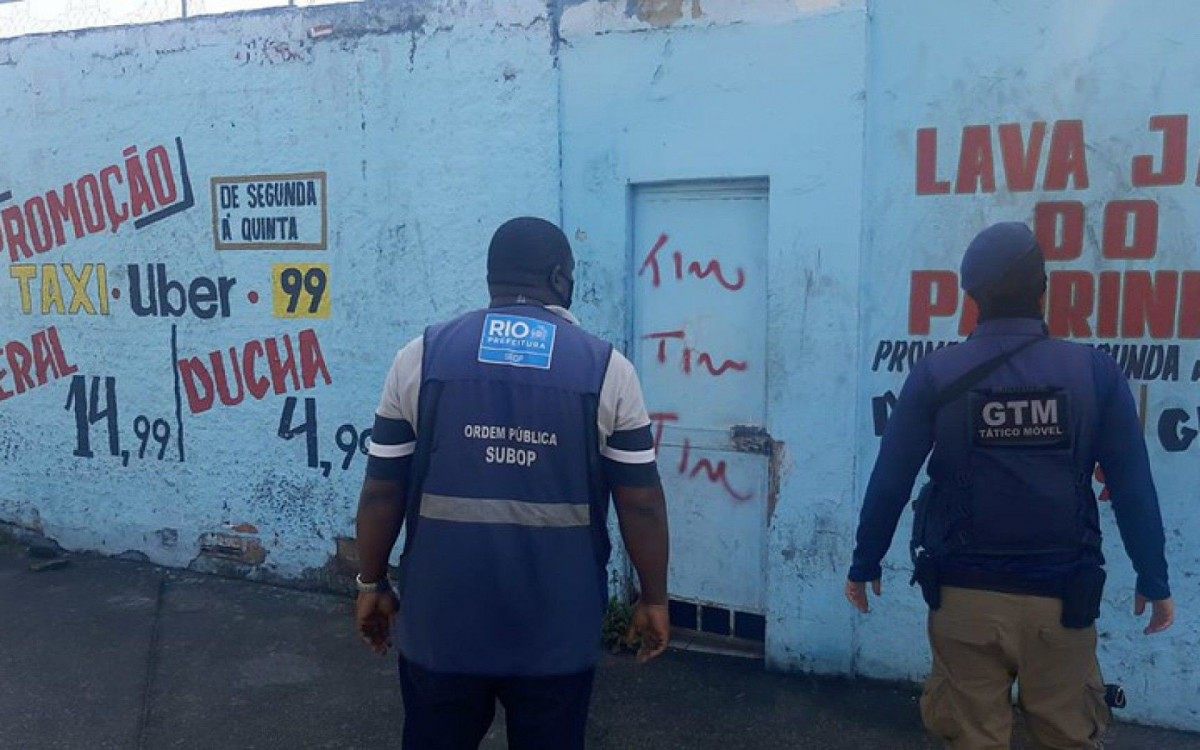 Secretaria faz operação para coibir a atuação de lava-jatos clandestinos em Bangu e Padre Miguel - Divulgação/Seop