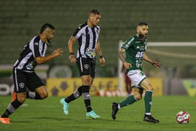 Botafogo sai na frente, leva empate do Guarani e perde oportunidade de dormir no G-4