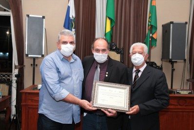 Câmara Municipal de Paraíba do Sul homenageia deputado estadual Eurico Júnior