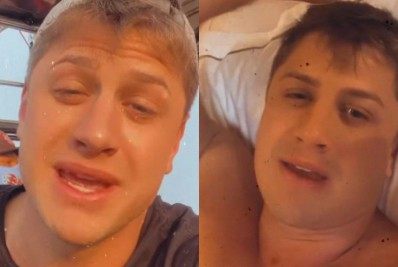 Lucas Gallina, do 'BBB20', sofre acidente de balão em Santa Catarina: 'Muito raro'