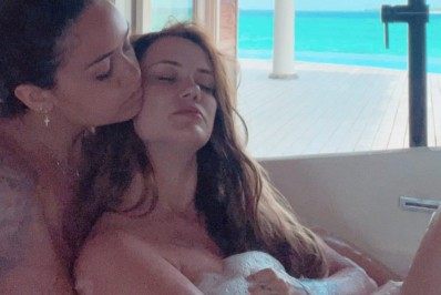 Marcela Mc Gowan mostra momento íntimo com namorada nas Maldivas